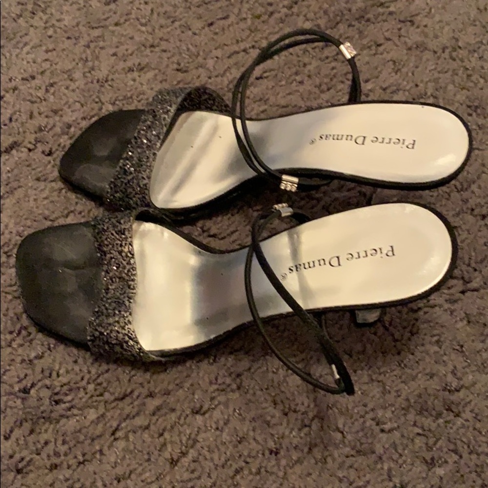Pierre Dumas glitter dress shoes